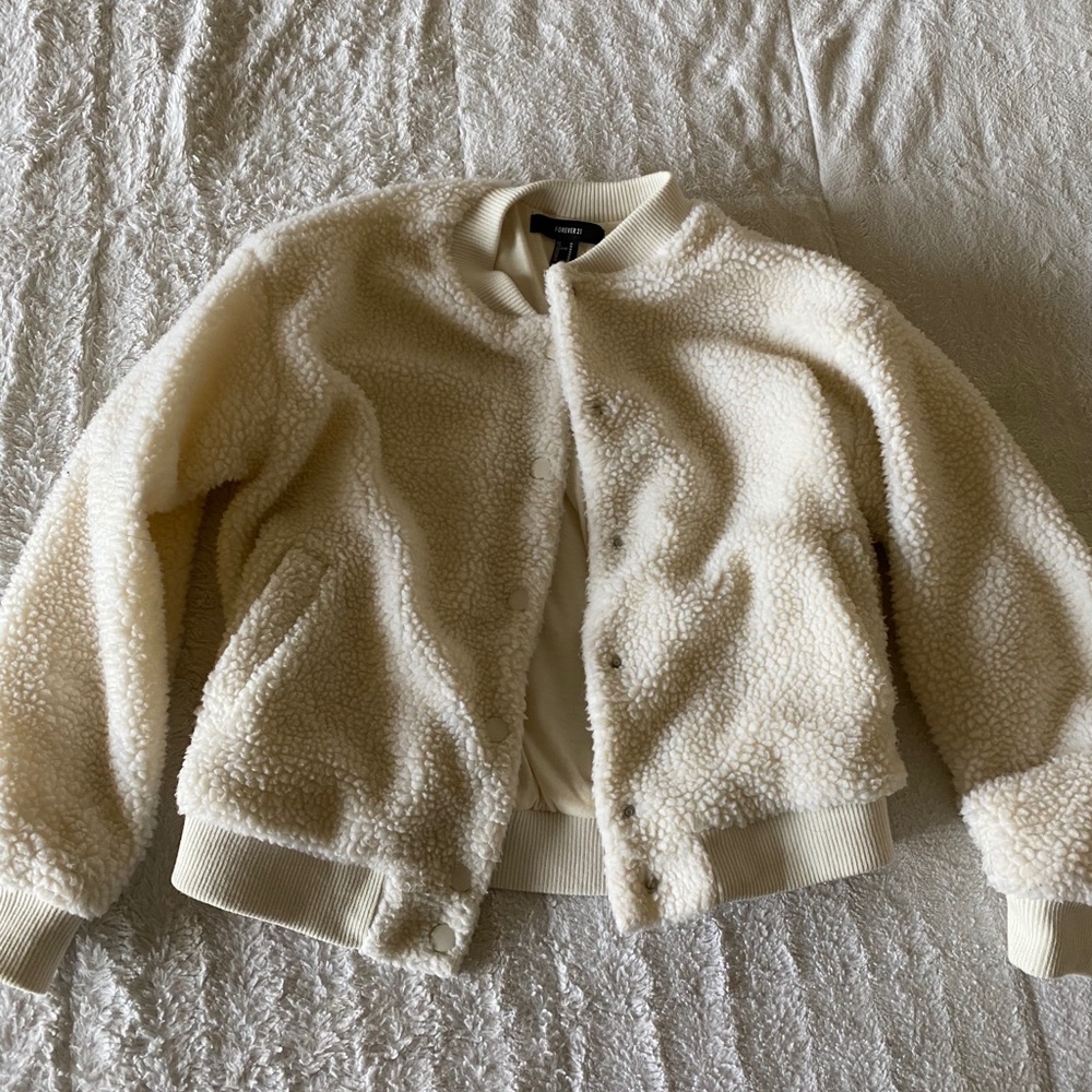 White Fluff Jacket